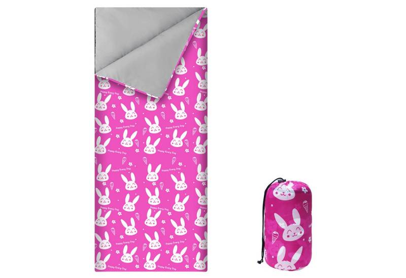 TUPHEN Kinderschlafsack Camping-Schlafsack mit Tragetasche, 61x141cm, Jugendliche, Schlafsack-Temperaturbereich 40°F bis 80°F von TUPHEN