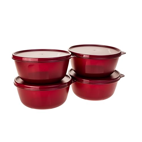 TUPPERWARE Hitparade 4X 1,5L Beere Kühlschrank Clarissa Schüssel + Mini Peng 200ml TUPPERWARE Hitparade 4X 1,5L Beere Kühlschrank Clarissa Schüssel + Mini Peng 200ml von TUPPERWARE Mikrowelle