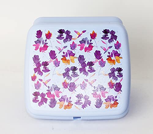 Tupperware Sandwichbox, Lunchbox, Brotdose Blumen von TUPPERWARE Mikrowelle