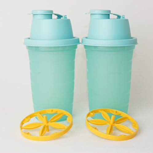TUPPERWARE TW Shaker Shaky Backen Mix-Fix 2X 250ml Türkis Shake-It Messbecher - Mixbecher Shaky + Ausstechform rot mittel TUPPERWARE TW Shaker Shaky Backen Mix-Fix 2X 250ml Türkis Shake-It Messbecher - Mixbecher Shaky + Ausstechform rot mittel von Tupperware