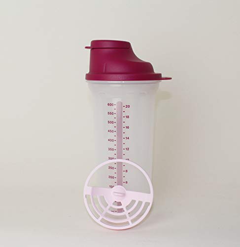 TUPPERWARE Shake-It Shaker 600ml Beere + Mini Trichter Lila von TUPPERWARE Tafelperle