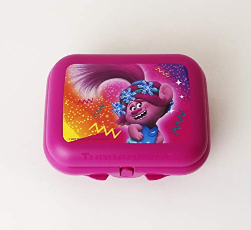 TUPPERWARE Twin Brotdosen Snackbox Gr.2 Trolls Pink + Kiwilöffel TUPPERWARE Twin Brotdosen Snackbox Gr.2 Trolls Pink + Kiwilöffel von Tupperware