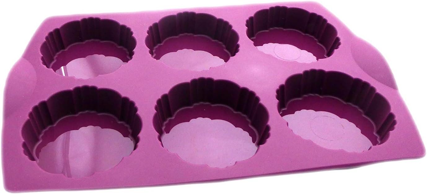TUPPERWARE Backform TUPPERWARE Backen Silikonform Törtchen lila TUPPERWARE Backform TUPPERWARE Backen Silikonform Törtchen lila von TUPPERWARE
