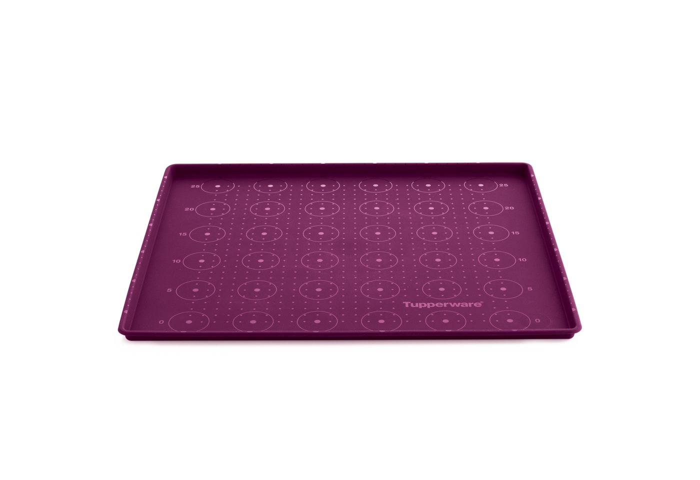 TUPPERWARE Backform Tupperware Backunterlage Silikon lila Dauer-Backunterlage von TUPPERWARE