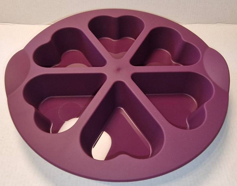 TUPPERWARE Backform Tupperware Silikon Muffin Eis Herz-Backform TUPPERWARE Backform Tupperware Silikon Muffin Eis Herz-Backform von TUPPERWARE