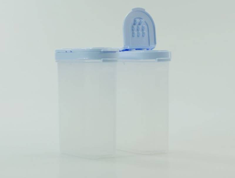 TUPPERWARE Gewürzbehälter Gewürz-Riesen 270 ml blau (2) von TUPPERWARE