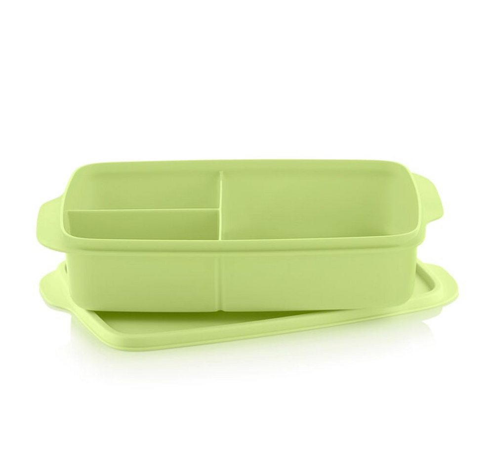 TUPPERWARE Lunchbox Tupperware Eco+ Pausenbox mit Unterteilung von TUPPERWARE