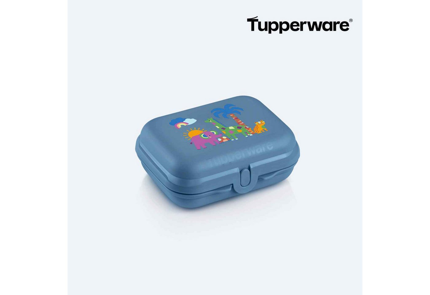 TUPPERWARE Lunchbox Tupperware Kleiner Twin - Safari blau TUPPERWARE Lunchbox Tupperware Kleiner Twin - Safari blau von TUPPERWARE