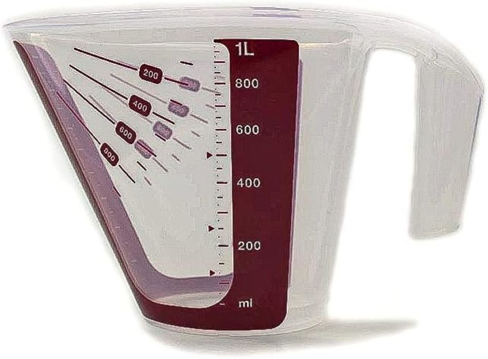 TUPPERWARE Messbecher Tupperware Combi Plus Messbecher Messgenau 1Liter von TUPPERWARE
