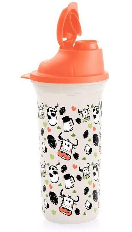 TUPPERWARE Messbecher Tupperware Shake it 600ml Kuh Motiv von TUPPERWARE