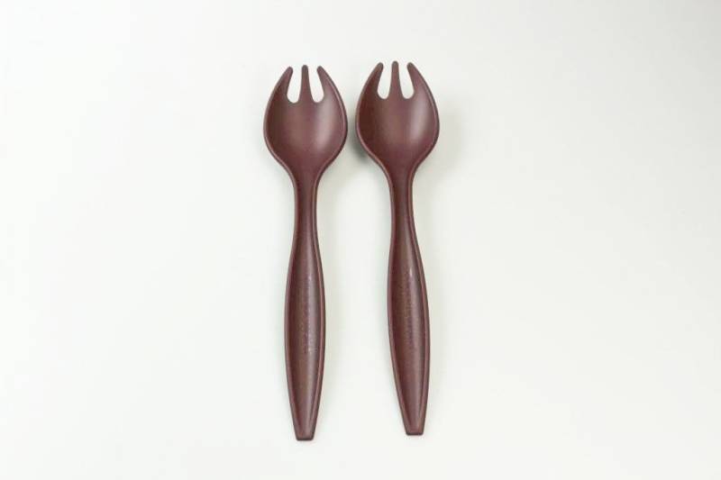 TUPPERWARE Salatbesteck Allegra Salatbesteck Rot Merlot Salatgeber Glitzer TUPPERWARE Salatbesteck Allegra Salatbesteck Rot Merlot Salatgeber Glitzer von TUPPERWARE