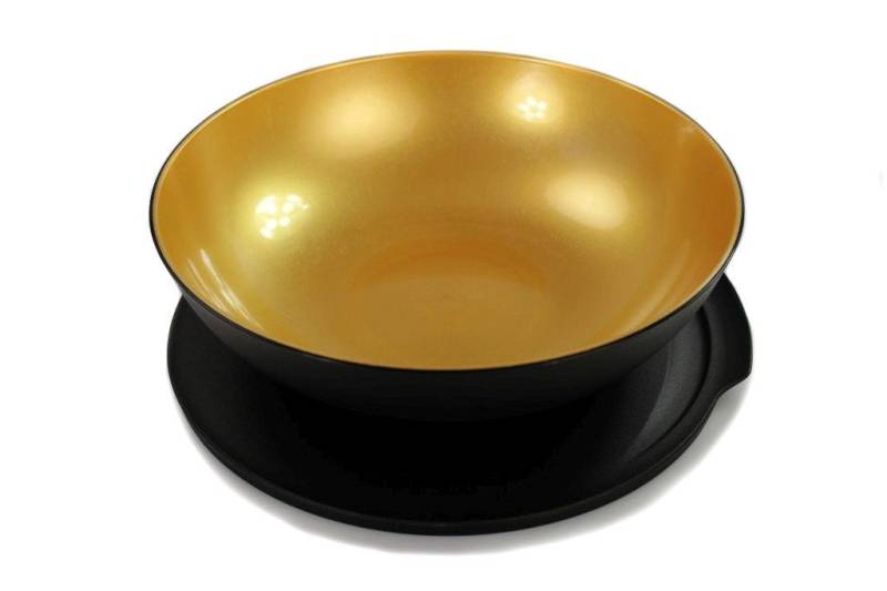 TUPPERWARE Schüssel Allegra 3,5 L schwarz gold TUPPERWARE Schüssel Allegra 3,5 L schwarz gold von TUPPERWARE