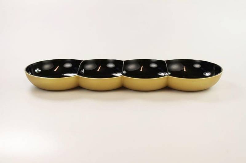 TUPPERWARE Servierschale Tupperware Allegra Perle in schwarz / gold TUPPERWARE Servierschale Tupperware Allegra Perle in schwarz / gold von TUPPERWARE