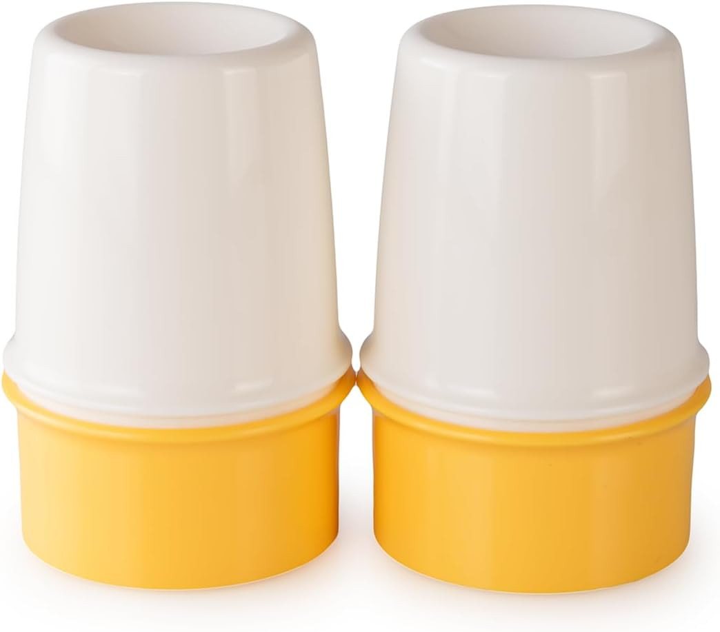 TUPPERWARE Eierbecher Tupperware Eierbecher weiß/gelb 2er Set / Thermofunktion TUPPERWARE Eierbecher Tupperware Eierbecher weiß/gelb 2er Set / Thermofunktion von TUPPERWARE