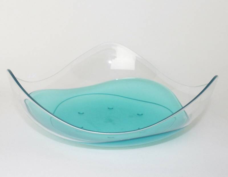 TUPPERWARE Servierschale Tupperware Eleganzia Schale türkis von TUPPERWARE
