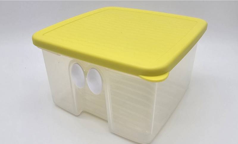 TUPPERWARE Servierschale Tupperware Prima Klima Oase 1 Liter gelb von TUPPERWARE