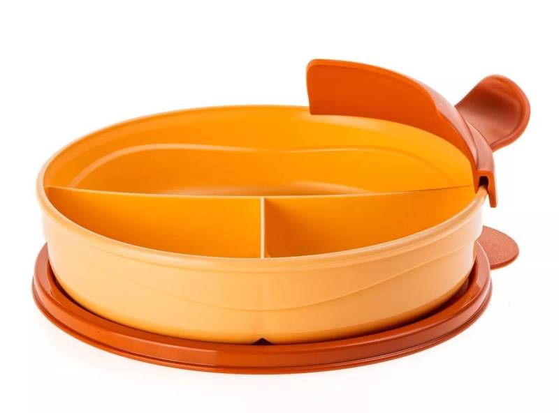 TUPPERWARE Servierschale Tupperware TupperCare® Kinderteller Babyteller Orange von TUPPERWARE