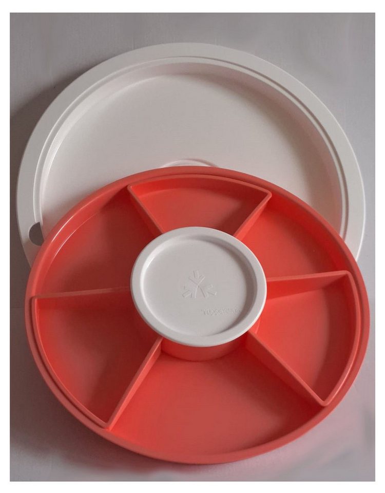 TUPPERWARE Snackschale Tupperware Snack-Runde-Schale Snackschale Partyschale inkl. 2 Tablett TUPPERWARE Snackschale Tupperware Snack-Runde-Schale Snackschale Partyschale inkl. 2 Tablett von TUPPERWARE