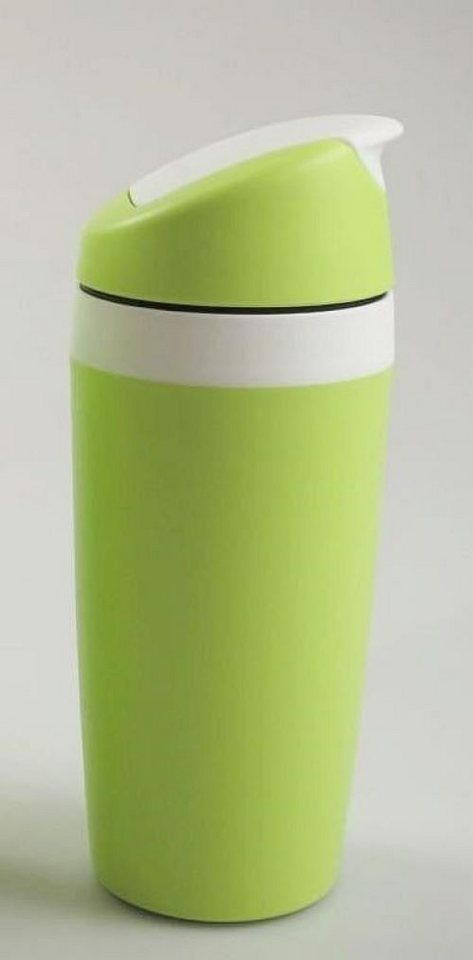 TUPPERWARE Thermobecher Tupperware Thermobecher to Go Becher 360ml limette von TUPPERWARE