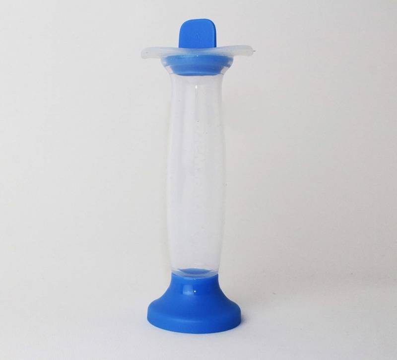 TUPPERWARE Tortenwerkzeug Tupperware Dekozauber Dekostift blau von TUPPERWARE