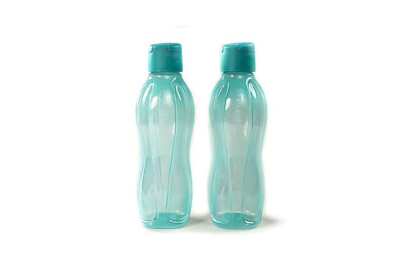 TUPPERWARE Trinkflasche Eco 750ml blau/türkis Trinkflasche (2) von TUPPERWARE