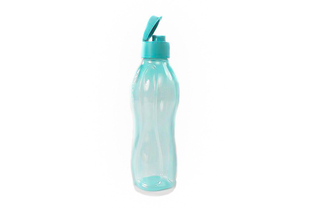 TUPPERWARE Trinkflasche To Go Eco 750 ml blau/türkis Clippverschluss TUPPERWARE Trinkflasche To Go Eco 750 ml blau/türkis Clippverschluss von TUPPERWARE