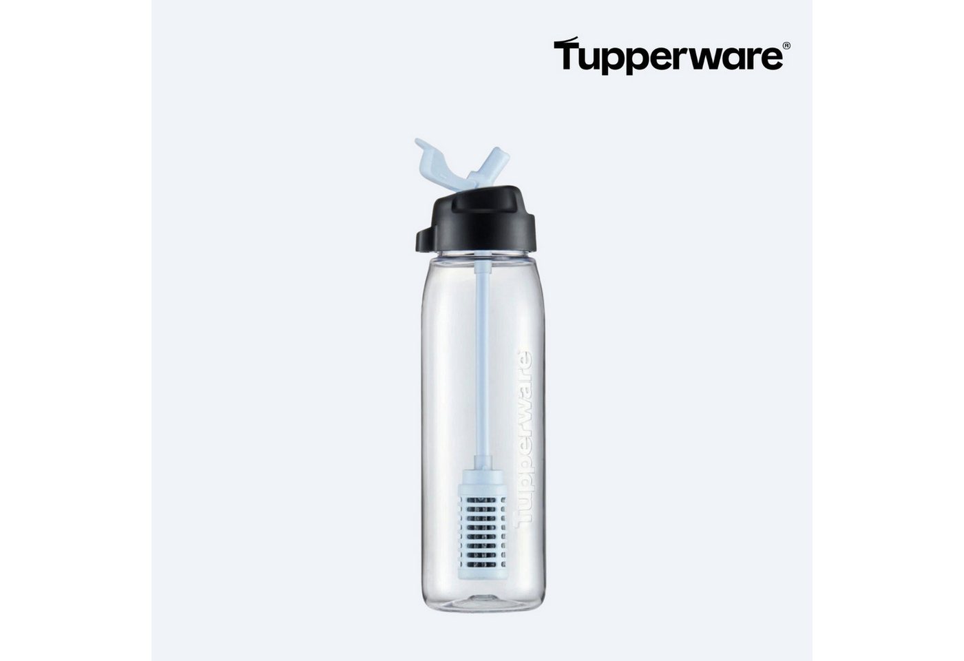 TUPPERWARE Trinkflasche Tupperware Pure&Go® Wasserfilter-Flasche von TUPPERWARE