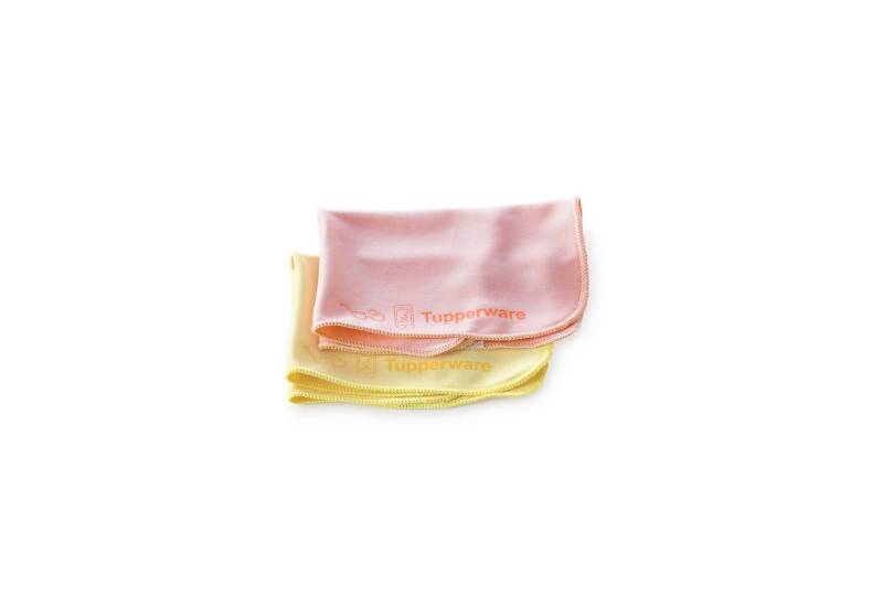 TUPPERWARE Tupperware FaserPro Durchblick gelb + rosa Reinigungstücher TUPPERWARE Tupperware FaserPro Durchblick gelb + rosa Reinigungstücher von TUPPERWARE