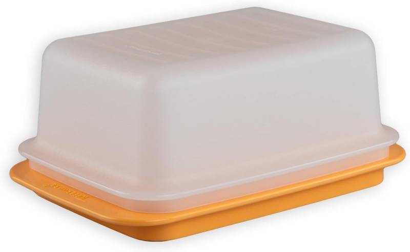 TUPPERWARE Vorratsdose TUPPERWARE Butterdose transparent/gelb TUPPERWARE Vorratsdose TUPPERWARE Butterdose transparent/gelb von TUPPERWARE