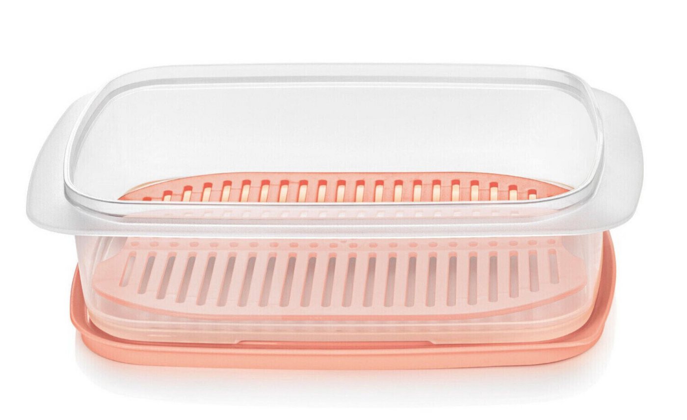 TUPPERWARE Vorratsdose Tupperware Cool'N Fresh Set Wurstbehälter Kühlschrank Box von TUPPERWARE