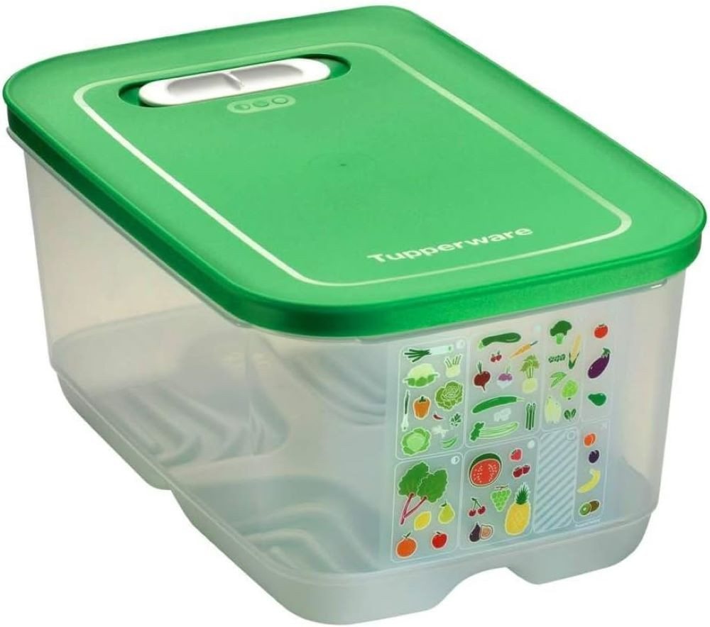 TUPPERWARE Vorratsdose Tupperware Klimaoase Behälter 4,4 L grün von TUPPERWARE