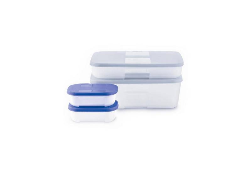 TUPPERWARE Vorratsdose Tupperware Kühlschrank-System-Set 4 teilig TUPPERWARE Vorratsdose Tupperware Kühlschrank-System-Set 4 teilig von TUPPERWARE