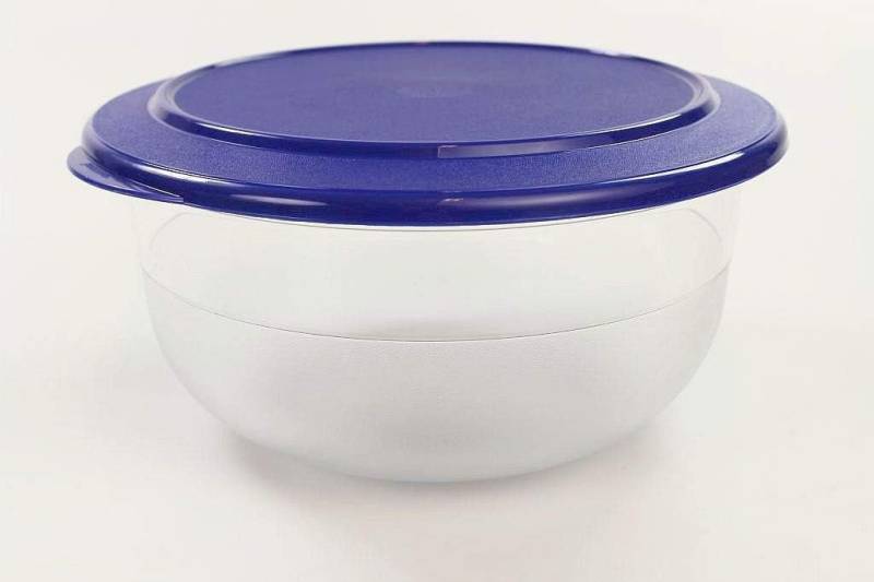 TUPPERWARE Vorratsdose Tupperware Tafelperle 2,1L mit blauen Deckel von TUPPERWARE