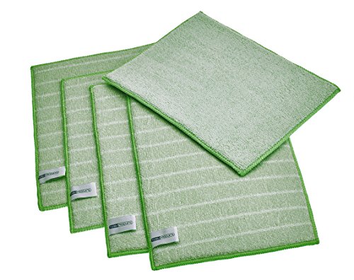 TURBO PRODUKTE Bambus Mikrofaser Spültuch - Antibakterielles & waschbares Küchenreinigungstuch für eine hygienische Küche (5'er Set) von TURBO PRODUKTE