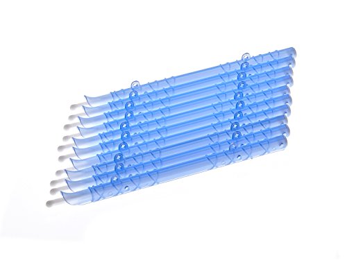 TURBO PRODUKTE 10 Stk. Verschlussclips - Länge 15 cm - Wiederverwendbar,100% Luftdicht und Gefrierfach geeignet - Tüten & Beutel - Lebensmittelgerecht von TURBO PRODUKTE