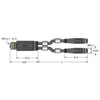 [NEUWERTIG] Turck 6628167 Sensor /Aktor Verteiler Und Adapter 0.60 M Steckverbinder Stecker von TURCK