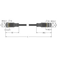 [NEUWERTIG] Turck 6628260 Sensor /Aktor Steckverbinder Konfektioniert 5 M Industriestecker B-Ware von TURCK