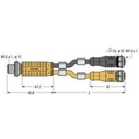 [NEUWERTIG] Turck 6631286 Sensor /Aktor Verteiler Und Adapter Leitung B-Ware von TURCK