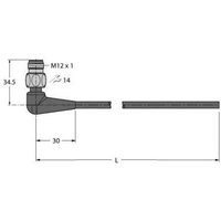 [NEUWERTIG] Turck 6936005 Sensor /Aktor Anschlussleitung Verbindungsleitung Leitung B-Ware von TURCK