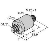 [NEUWERTIG] Turck PT40V-1049-I2-H1141/X Drucktransmitter Stromausgang von TURCK