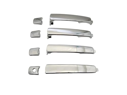 FPWPDGDZK Türgriff-Abdeckungen für Infiniti FX35 FX45 2003-2008 80640-CA012 80645-CA000 Autotürgriff Autotürgriffabdeckung Verkleidung Auto Außentürgriffe (4 Stück, ein Set) von TUTSFGFZH