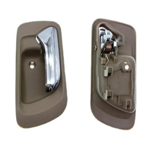 Innentürgriff für Accord 1998 1999 2000 2001 2002 für CG1 für CG5 für CF9 Innentürgriff Car-Styling Chroming Beige Auto Innentürgriff Interne Autogriffe Greifer innen rechts hinten) von TUTSFGFZH