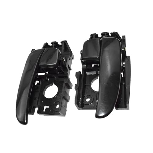 TUTSFGFZH Innentürgriff für Hyundai Elantra 2001 2002 2003 2004 2005 2006, 2 Stück, Auto-Innentürgriff vorne links und rechts, schwarz, Innentürgriff, interne Autogriffe, Greif-Innentürgriff innen von TUTSFGFZH