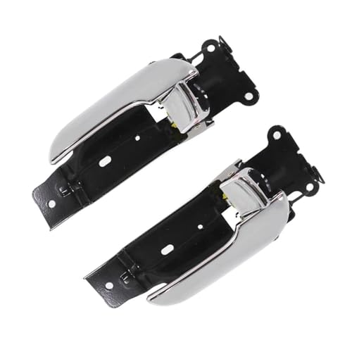 TUTSFGFZH Innentürgriff für Kia Sedona EX LX 2002 2003 2004 2005 0K53B59330 0K53B58330 2 Stück Autotürgriff vorne links und rechts schwarz Chrom interne Autogriffe Greifer innen von TUTSFGFZH