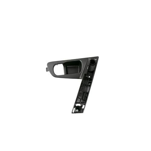 TUTSFGFZH Innentürgriff für Qashqai J10 2008 2009 2010 2011 2012 2013 2014 2015, silber-schwarz, Kohlefaser-Türgriff-Basis, Innengriffabdeckung, interne Autogriffe, Greifer innen (Basis L) von TUTSFGFZH