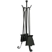 Kaminwerkzeug-set stahl lackiert MoD.TERMINIO von TUTTACASA