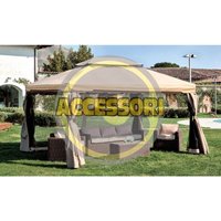 Ersatzteil set 4 moschiera für gazebo adventure magnum 360X480 moskitonetze von TUTTACASA