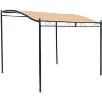 Tuttacasa - Beige Polyester-Ersatzabdeckung für Pavillon-Veranda 250 x 300 cm von TUTTACASA