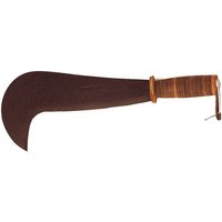 Roncola in acciaio forgiato,manico CUOIO,CM.45 von TUTTACASA