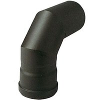 Tuttacasa - save pelletbogen 90° geschlossen porzellan schwarz matt MM.1,2 D.8 mf ohne dichtung von TUTTACASA